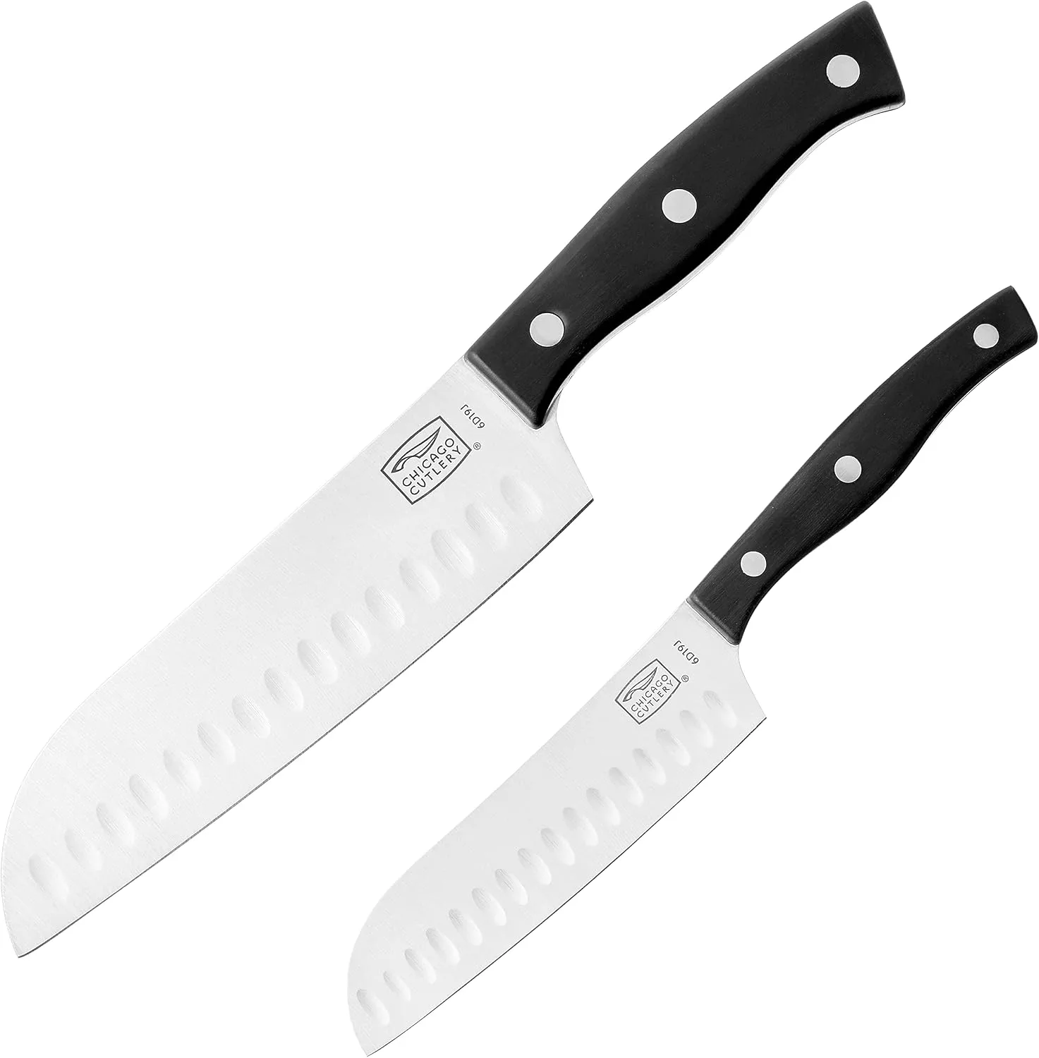 Chicago Cutlery 4-1/2-Inch Steakhouse Knife Set of 4, 4-Piece Steak Knife Set with Wooden Handles and